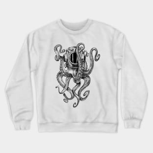 Deep Sea Diver Octopus Crewneck Sweatshirt